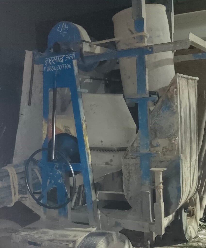 linter mixer lift machine