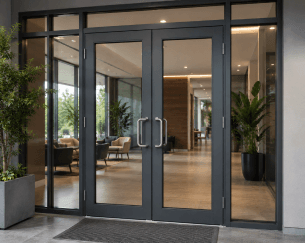 Swing-doors